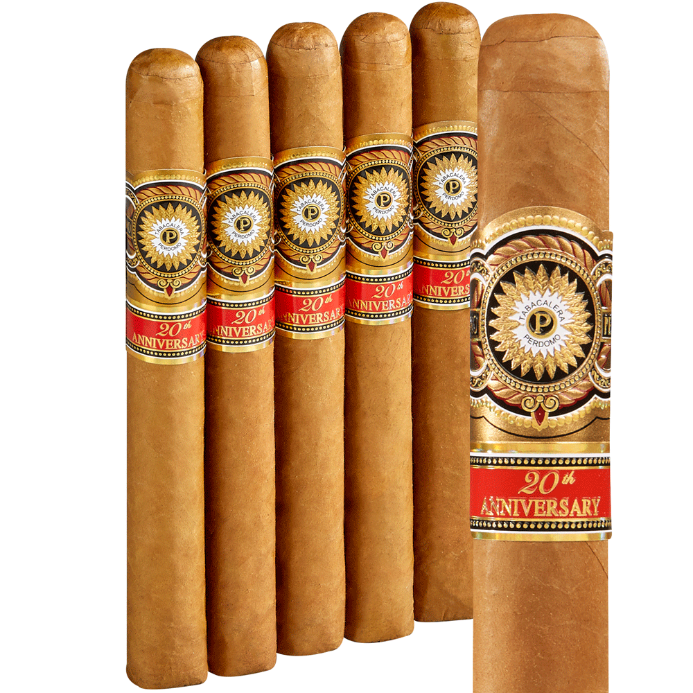 Perdomo 20th Anniversary Connecticut | Corona Grande | Pack of 5