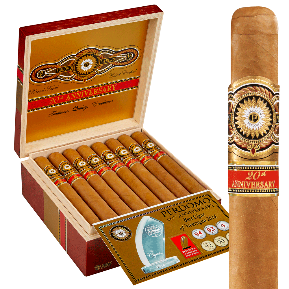 Perdomo 20th Anniversary Connecticut | Churchill | Box of 24