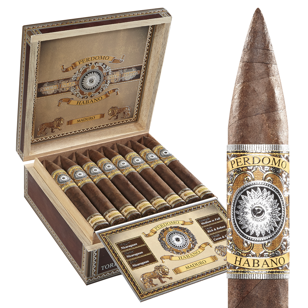 Perdomo Habano Bourbon Barrel-Aged Maduro | Epicure | Box of 24