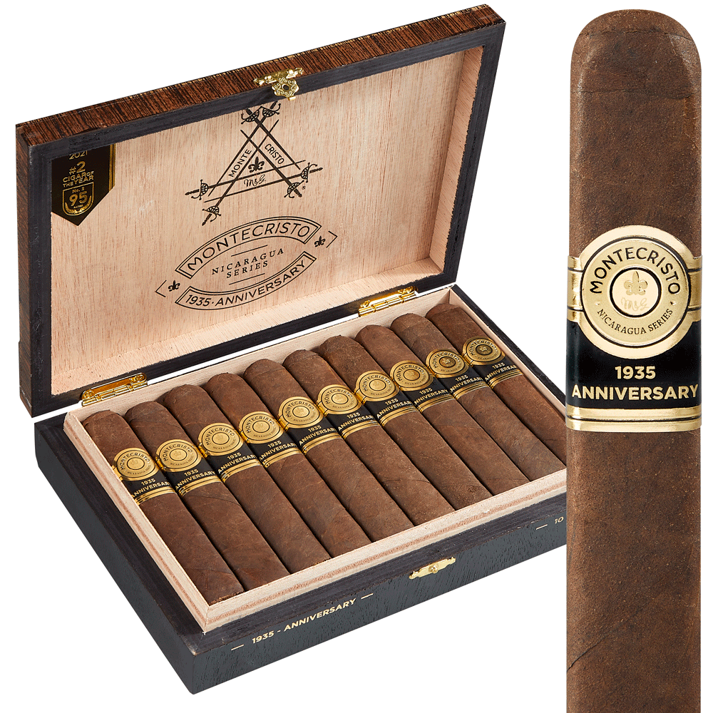 Montecristo 1935 Anniversary Nicaragua | Pressed Espeso | Box of 10