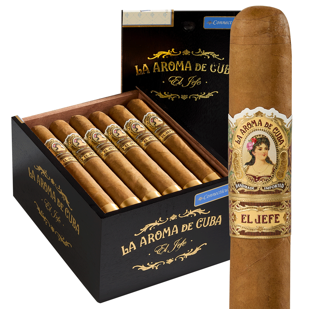 La Aroma de Cuba Connecticut | El Jefe | Box of 24