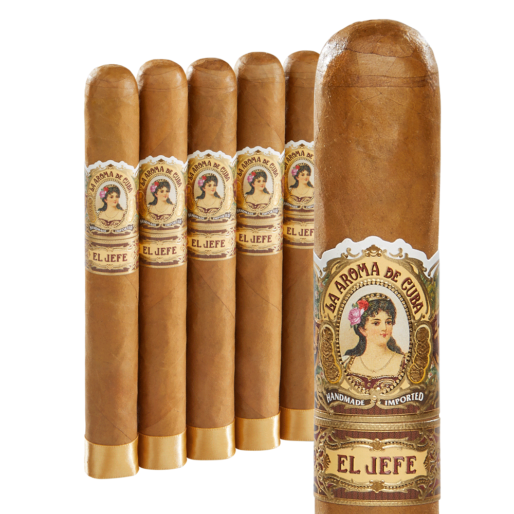 La Aroma de Cuba Connecticut | El Jefe | Pack of 5
