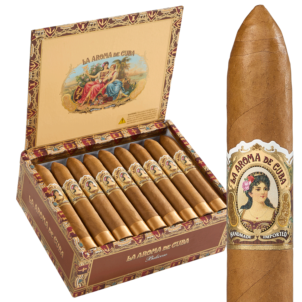 La Aroma de Cuba Connecticut | Belicoso | Box of 25