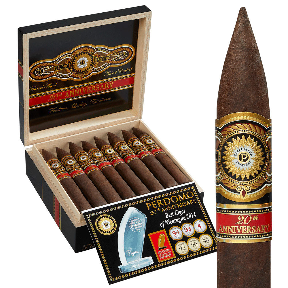 Perdomo 20th Anniversary Maduro | Torpedo | Box of 24