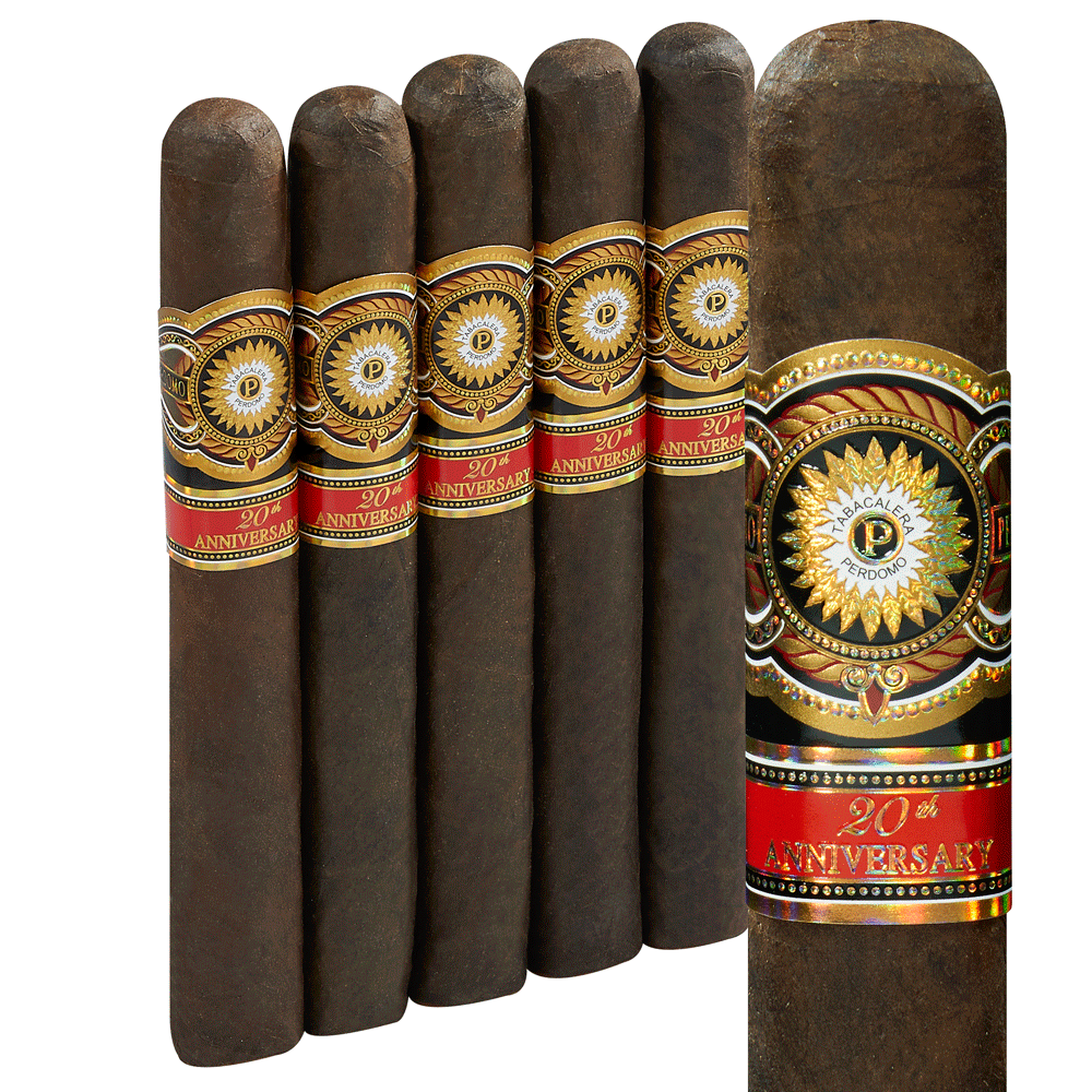 Perdomo 20th Anniversary Maduro | Churchill | Pack of 5