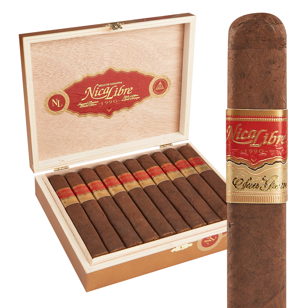Nica Libre Sun Grown | Robusto (Box-Pressed) | Box of 20