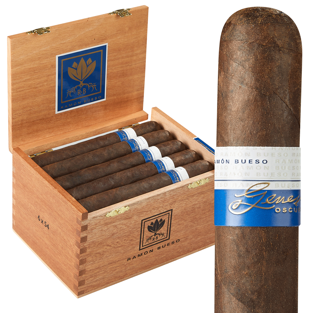 Ramon Bueso Genesis Oscuro | Toro | Box of 20
            
                
                    
                         + 5 Cigars