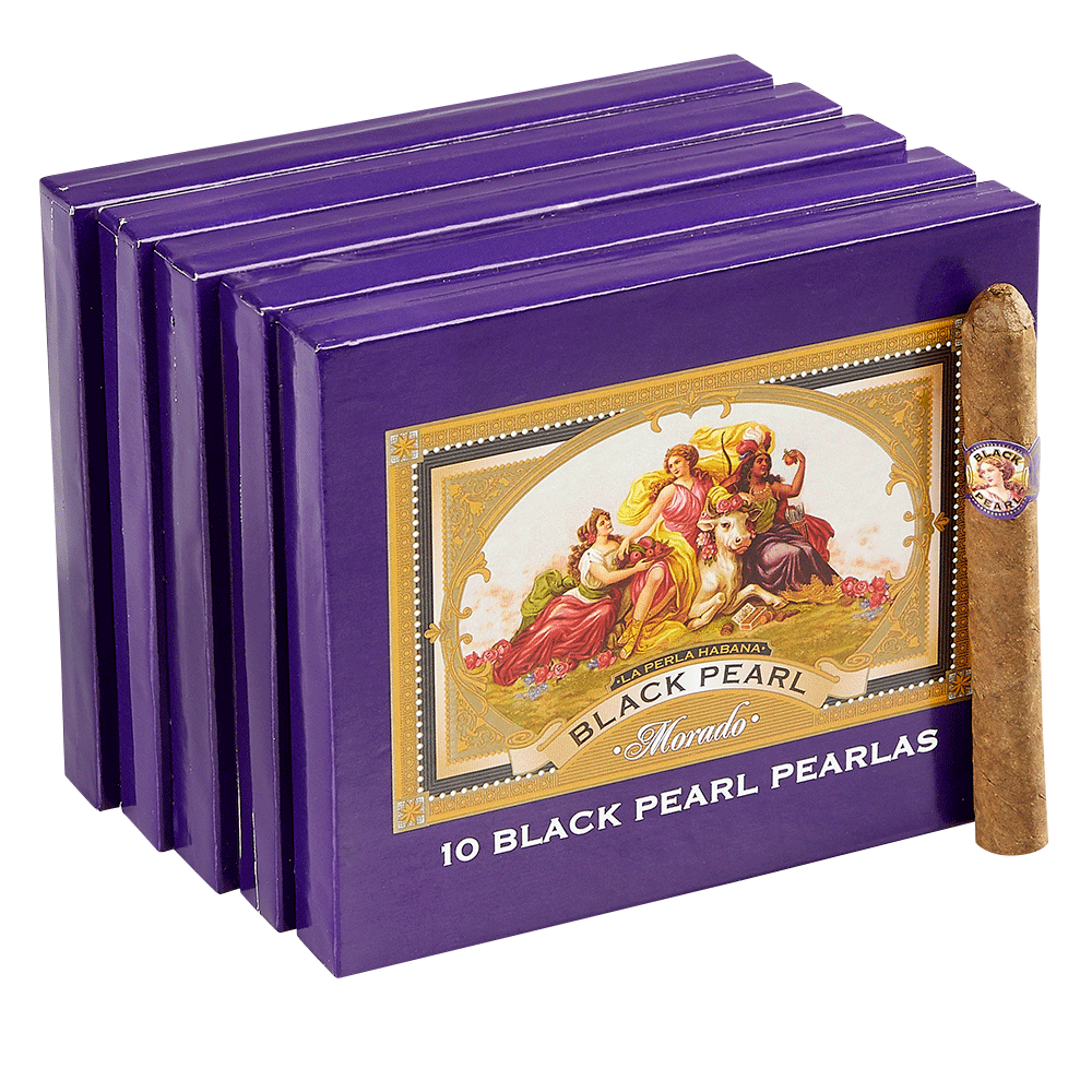 La Perla Habana Black Pearl Morado | Pearlas | Pack of 50 [5/10]