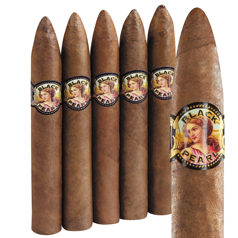 La Perla Habana Black Pearl Morado | Belicoso | Pack of 5