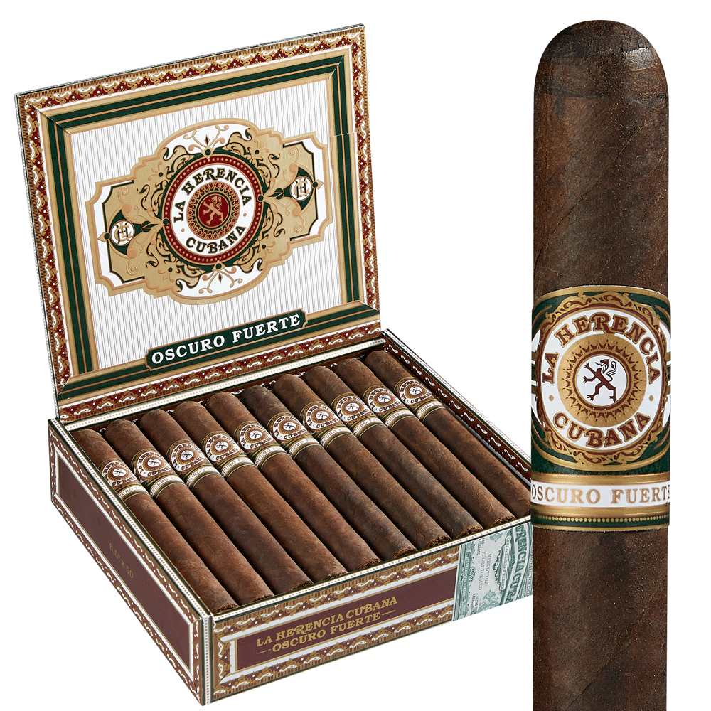 La Herencia Cubana Oscuro Fuerte | Robusto | Box of 20