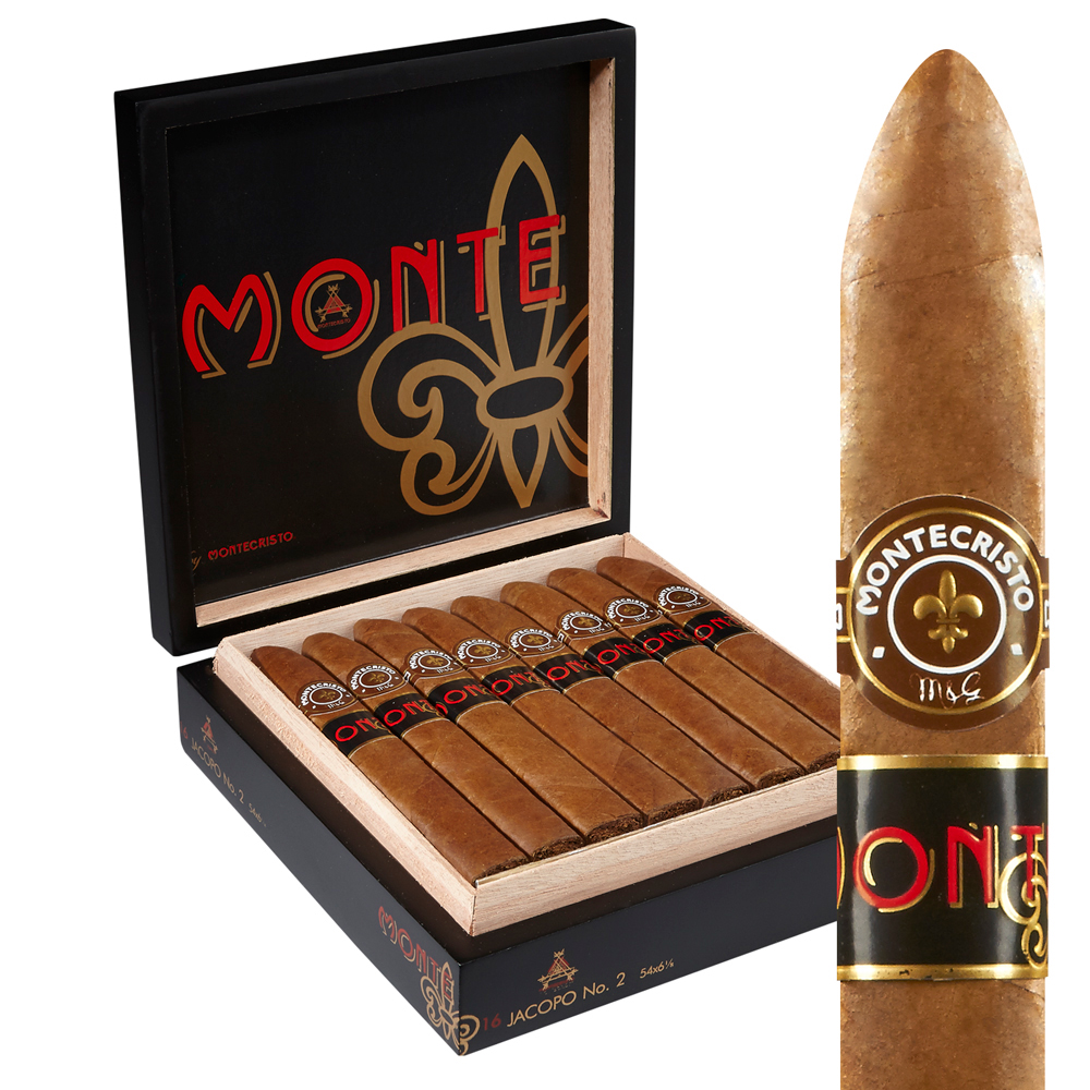 Montecristo Monte | Jacopo No. 2 (square press) | Box of 16