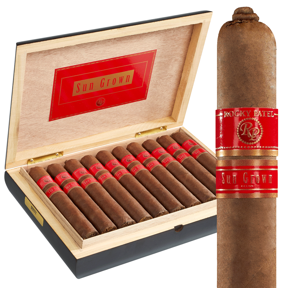 Rocky Patel Sun Grown | Sixty | Box of 20
            
                
                    
                         + 10 Cigars