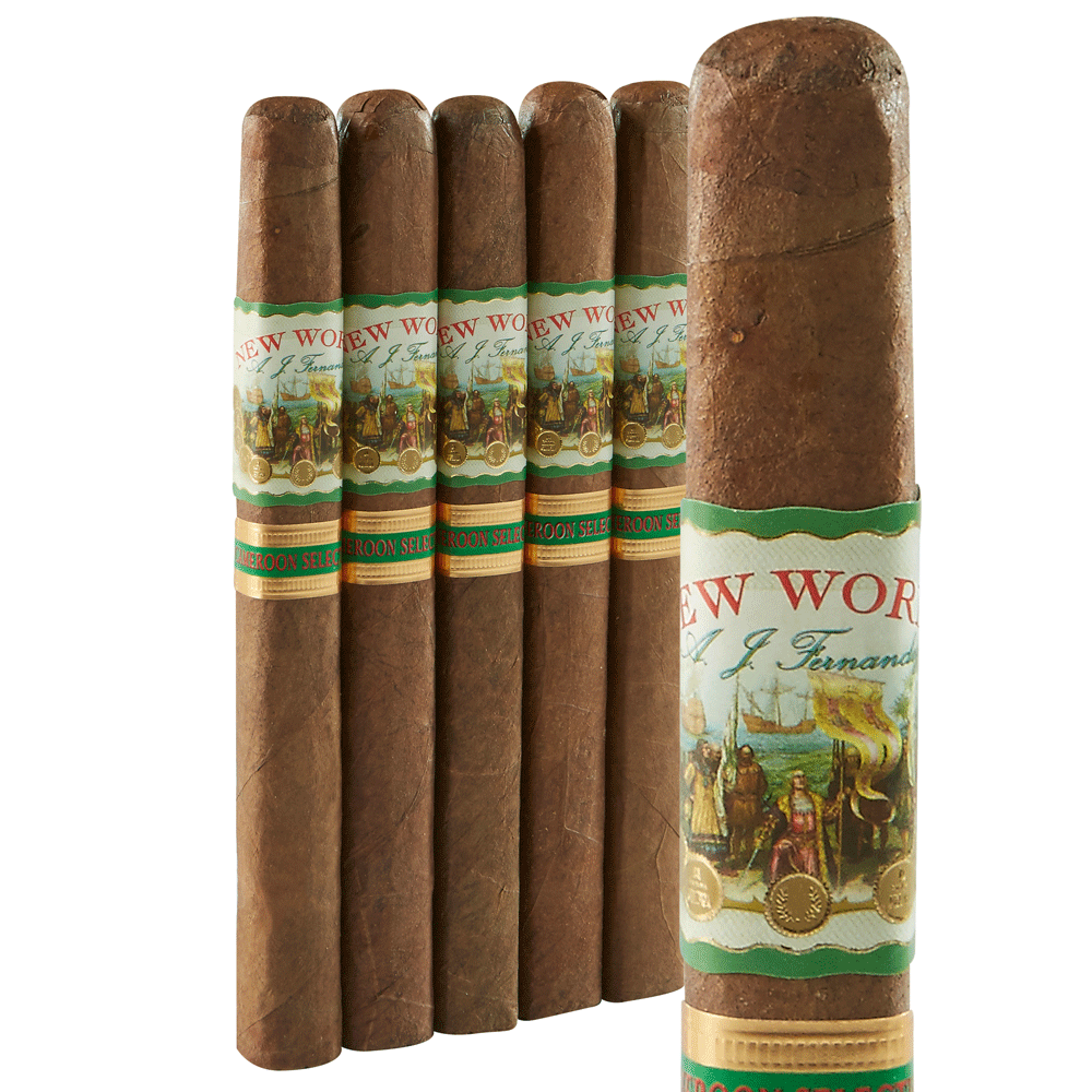 New World Cameroon by AJ Fernandez | Churchill | Pack of 5