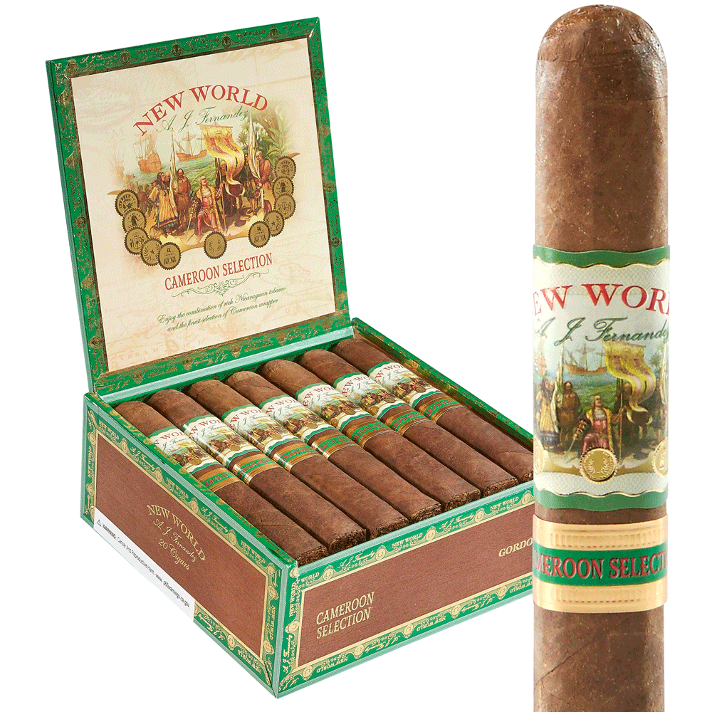 New World Cameroon by AJ Fernandez | Gordo | Box of 20