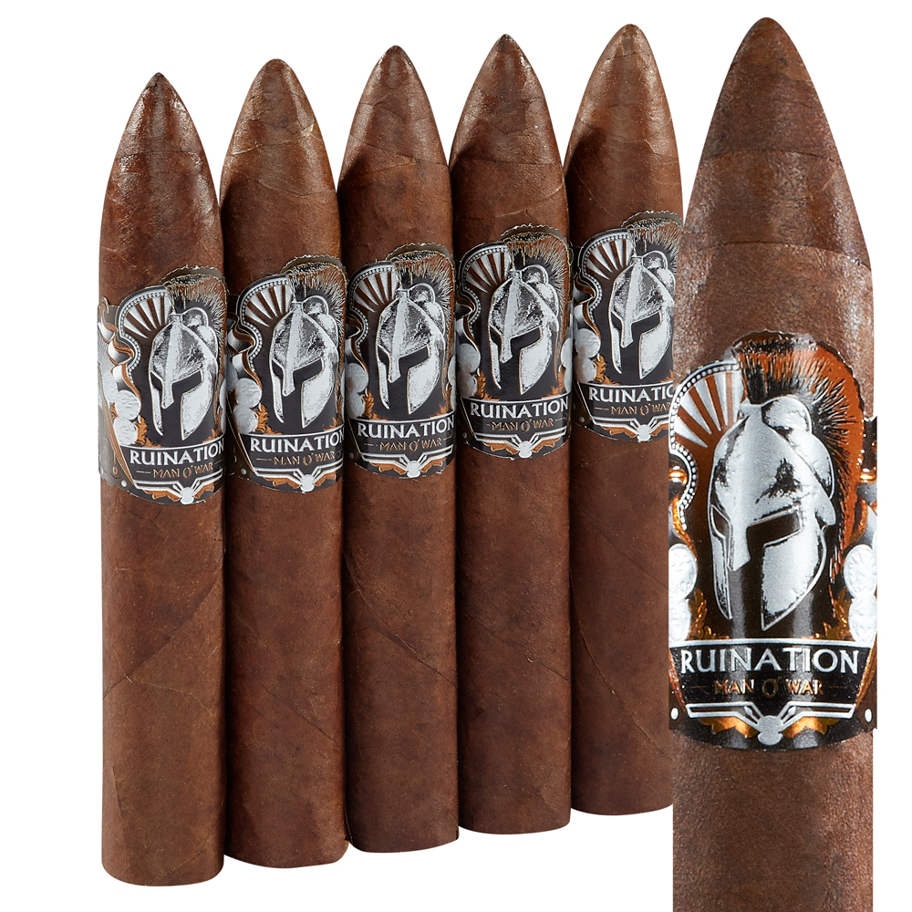 Man O' War Ruination | Belicoso | Pack of 5