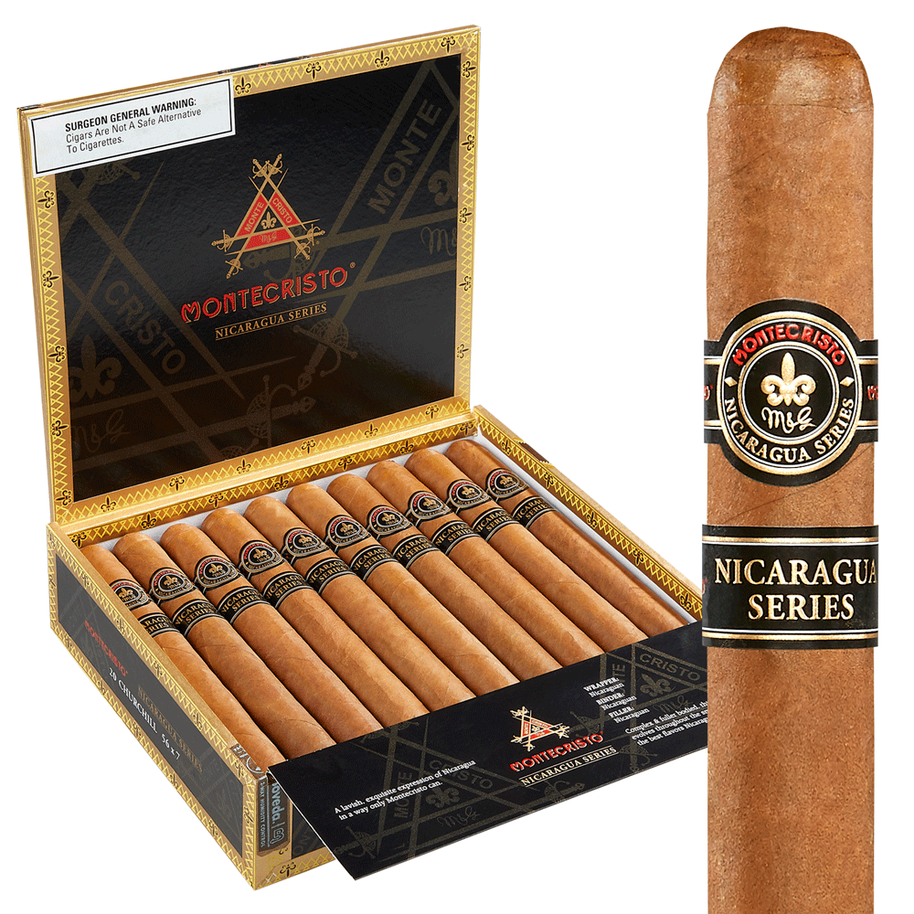 Montecristo Nicaragua | Churchill | Box of 20