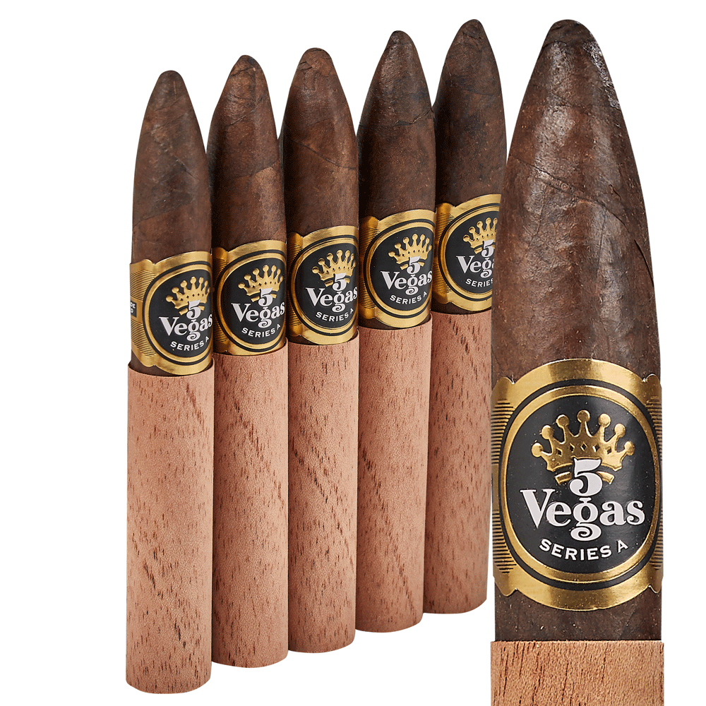 5 Vegas Series 'A' | Alpha (Belicoso) | Pack of 5