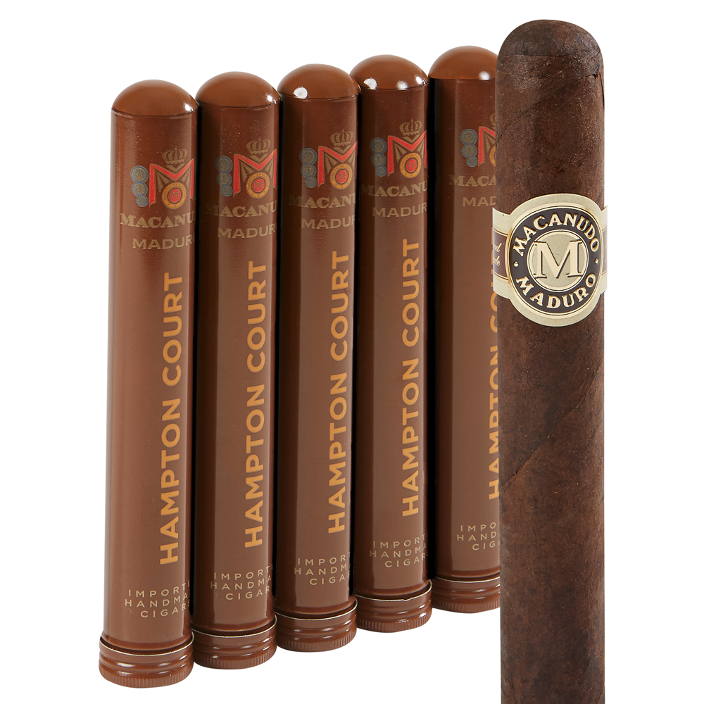 Macanudo Maduro | Hampton Court (AluminumTube) | Pack of 5
