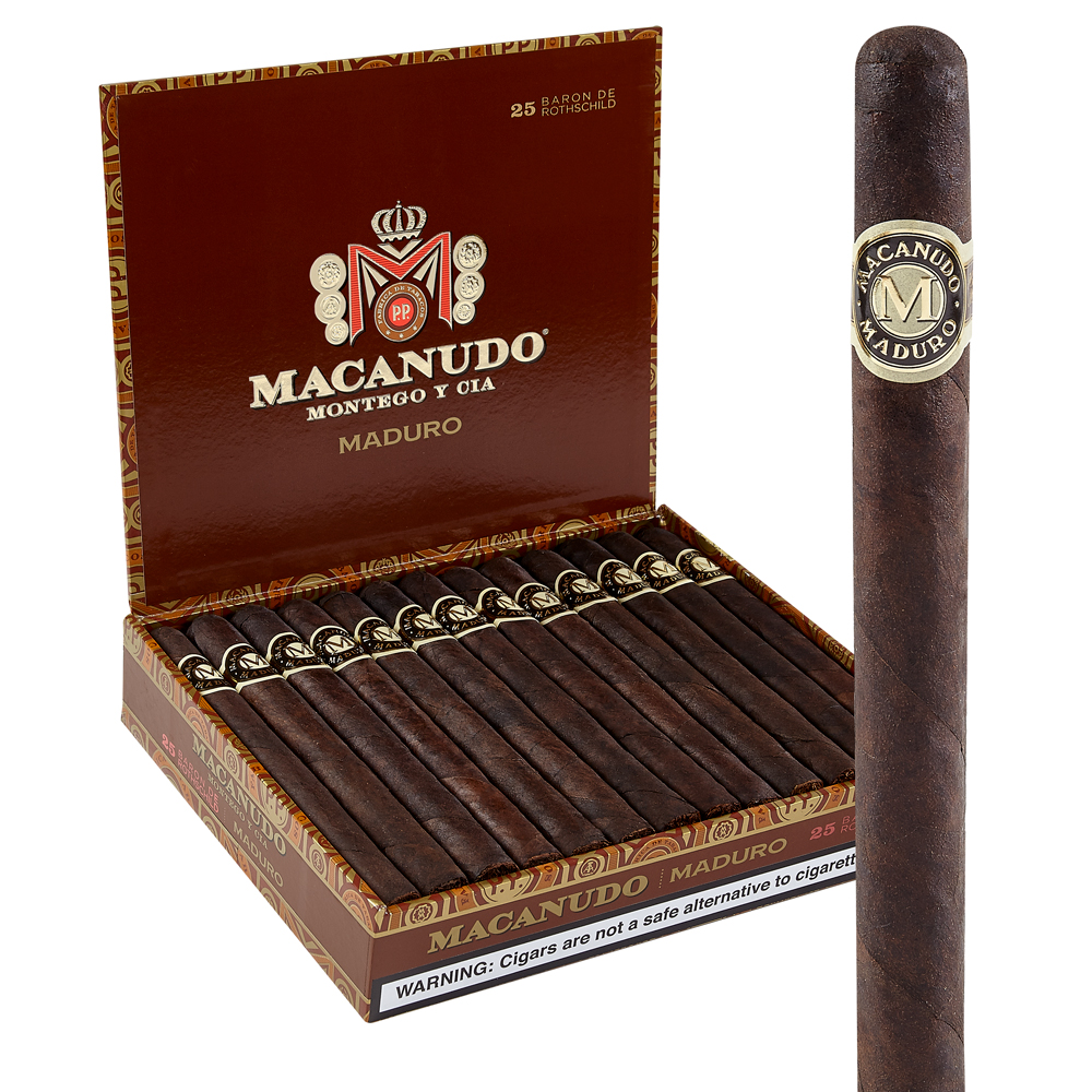 Macanudo Maduro | Baron De Rothschild | Box of 25