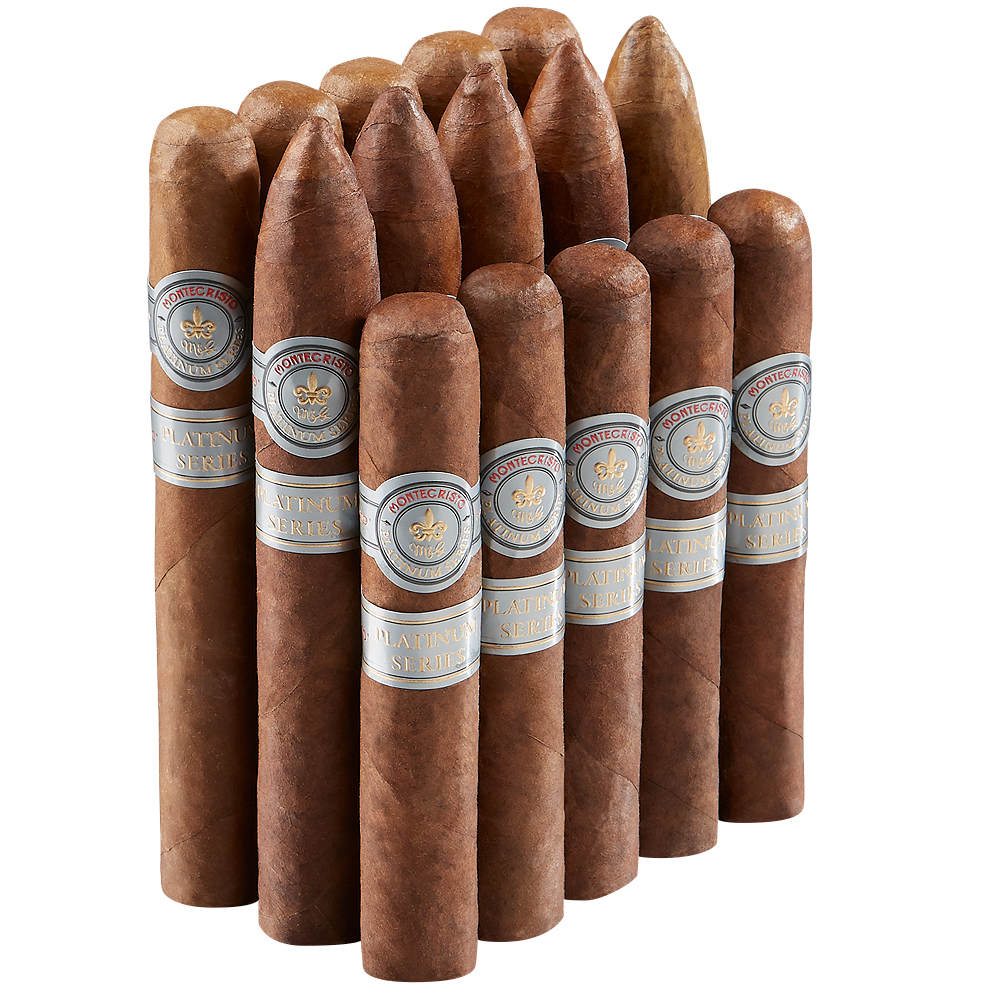 Montecristo Platinum Flight Sampler | Montecristo Platinum Flight Sampler | 15 Cigars