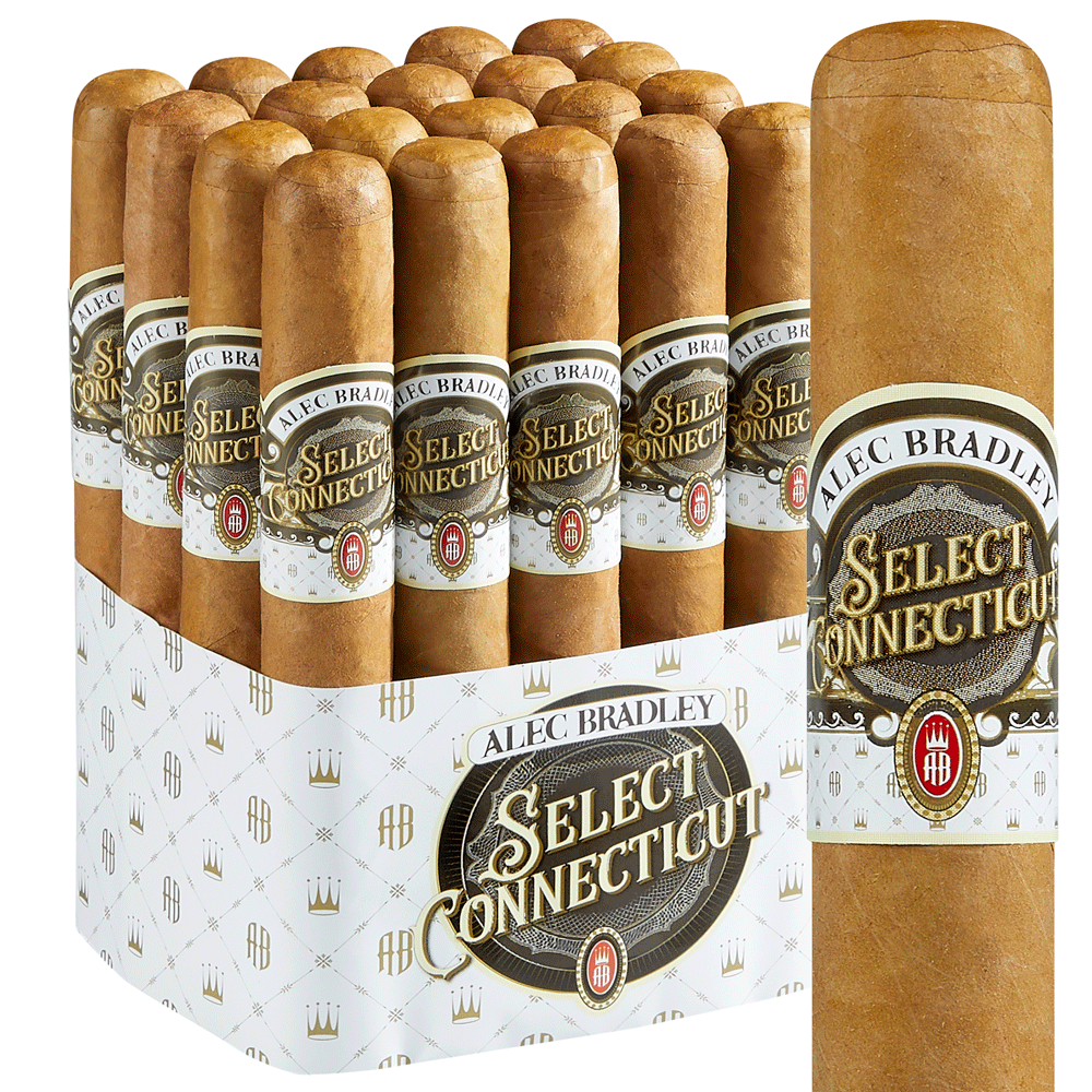 Alec Bradley Select Connecticut | Gordo | Pack of 20