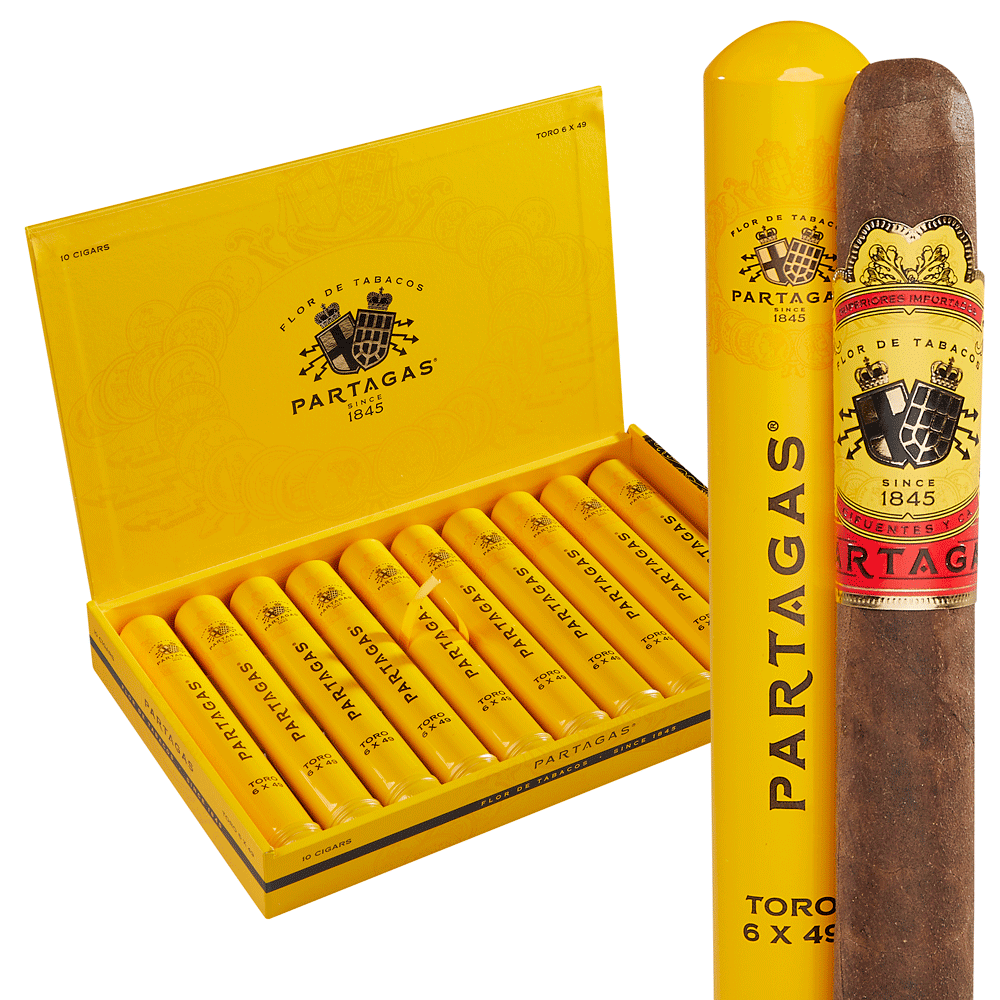 Partagas | Toro Tube | Box of 10
            
                
                    
                         + 5 Cigars