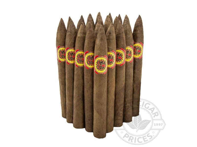 Oba Oba Torpedo 7 Natural - Bundle - 25 Total Cigars