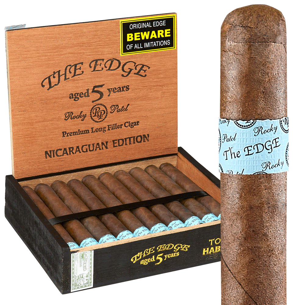 Rocky Patel The Edge Habano | Toro | Box of 20
            
                
                    
                         + 10 Cigars