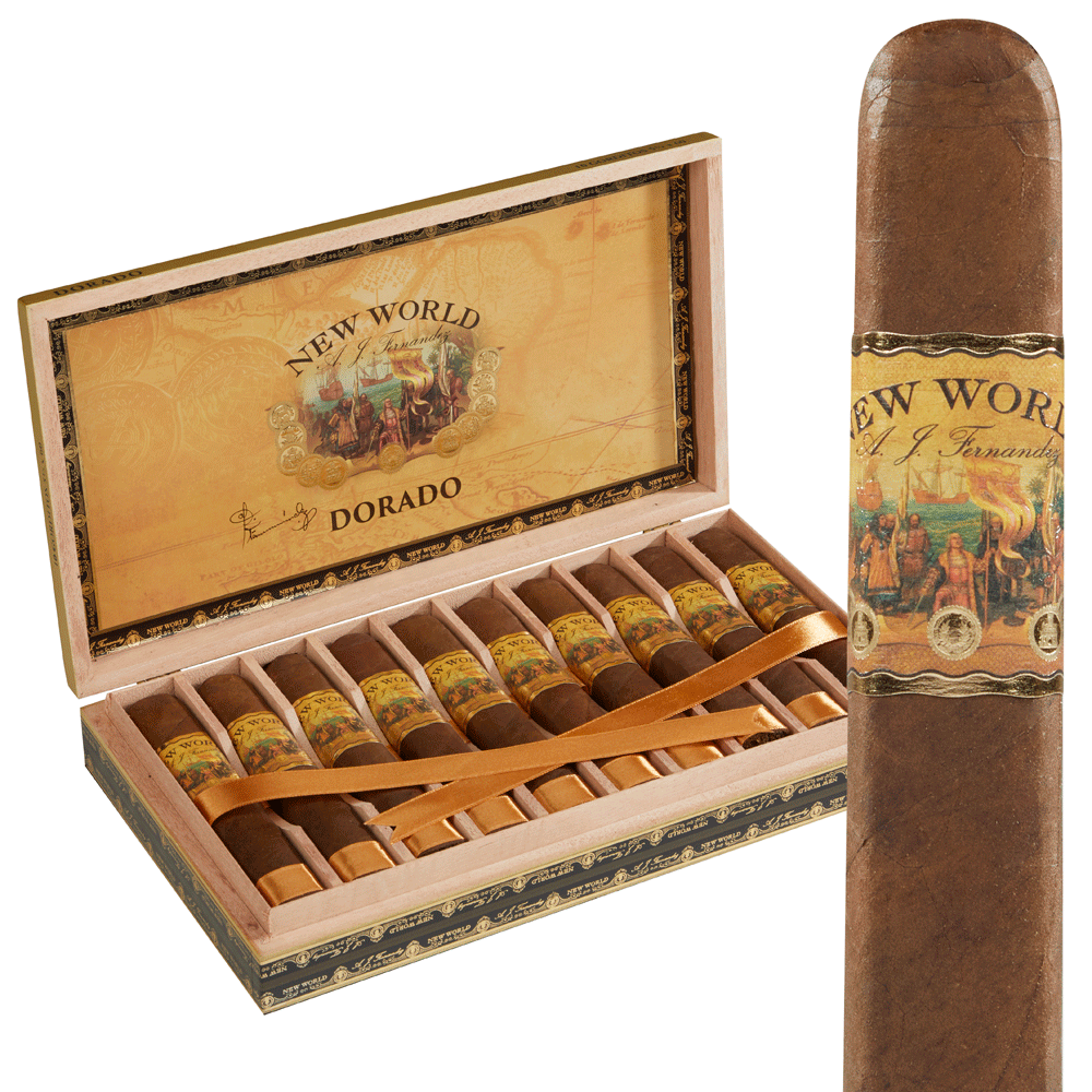 AJ Fernandez New World Dorado | Corona | Box of 10