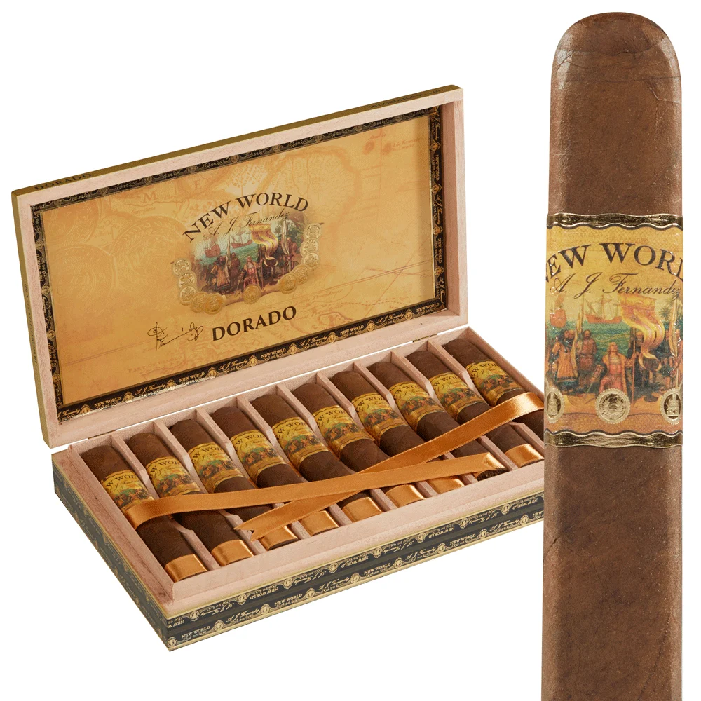 AJ Fernandez New World Dorado | Robusto | Pack of 5