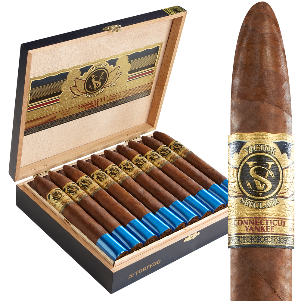 Victor Sinclair Connecticut Yankee | Torpedo | Box of 20