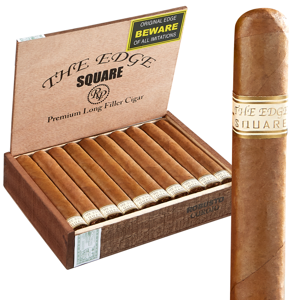 Rocky Patel Edge Square Corojo | Robusto - Corojo | Box of 20
            
                
                    
                         + 10 Cigars