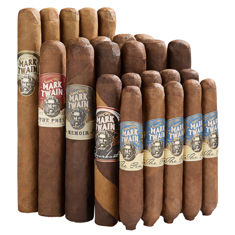 Twain Train Mega-Sampler | Twain Train Mega-Sampler | 25 Cigars