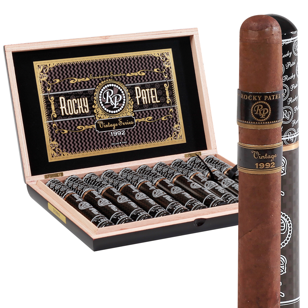 Rocky Patel Vintage '92 | Toro Tubos | Box of 10
            
                
                    
                         + 10 Cigars