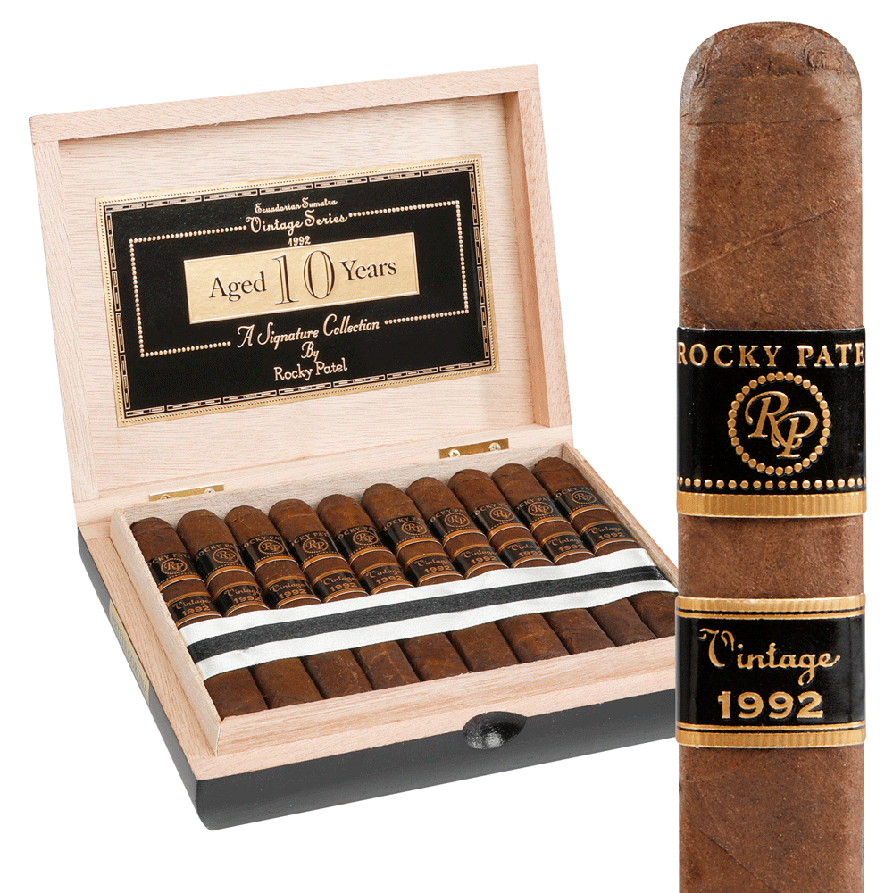 Rocky Patel Vintage '92 | Petite Corona | Box of 20
            
                
                    
                         + 10 Cigars