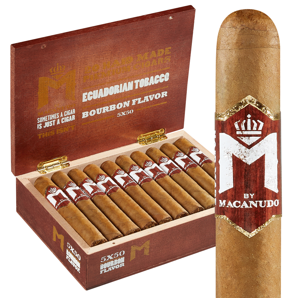 M by Macanudo Bourbon | Robusto | Box of 20