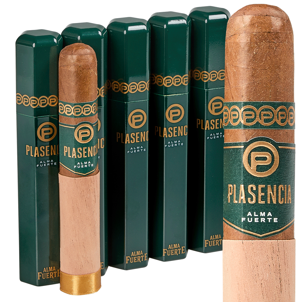 Plasencia 1865 Alma Fuerte Colorado | Sixto I Tubo | Pack of 5