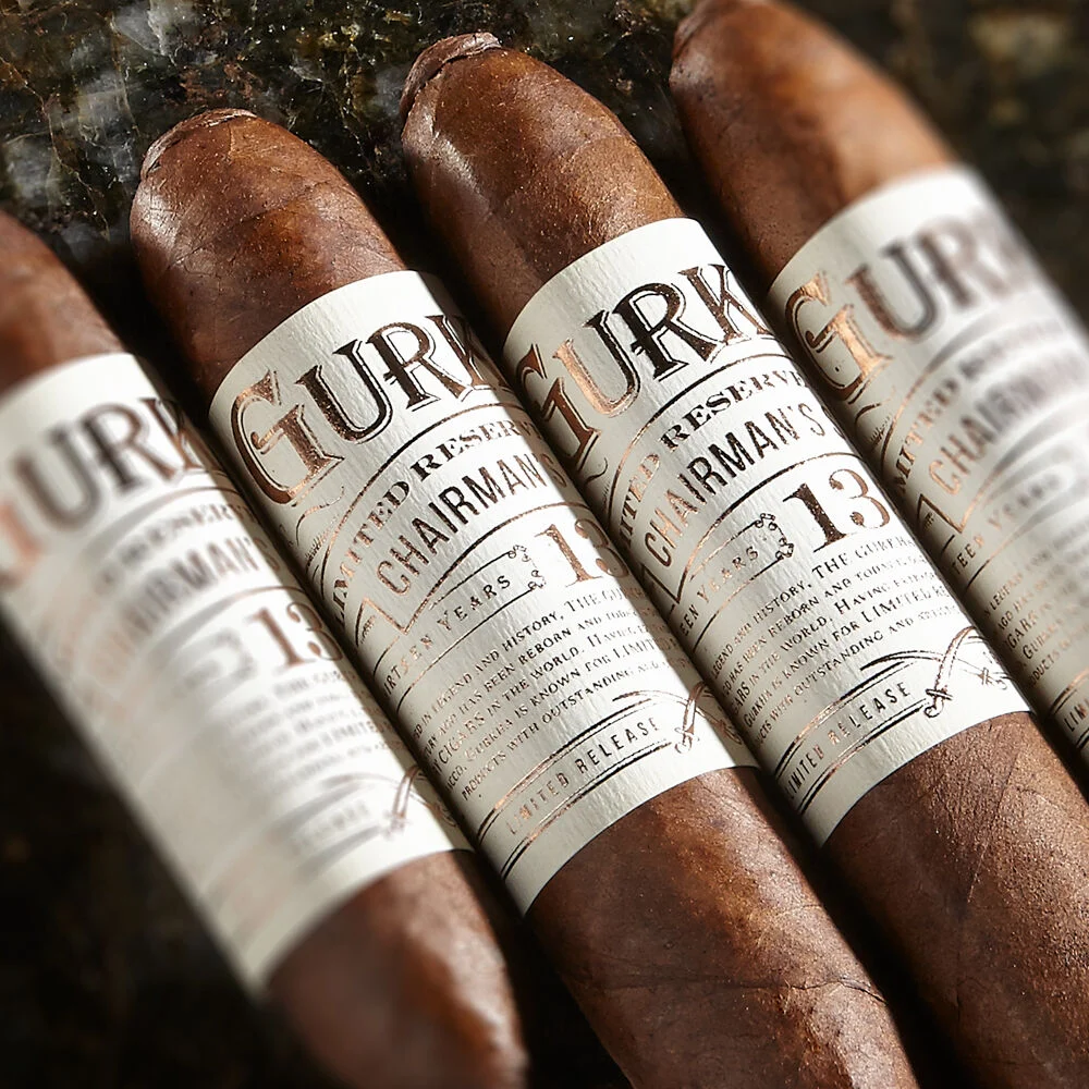 Gurkha Chairman's Select | Double Robusto (Perfecto) | Pack of 5