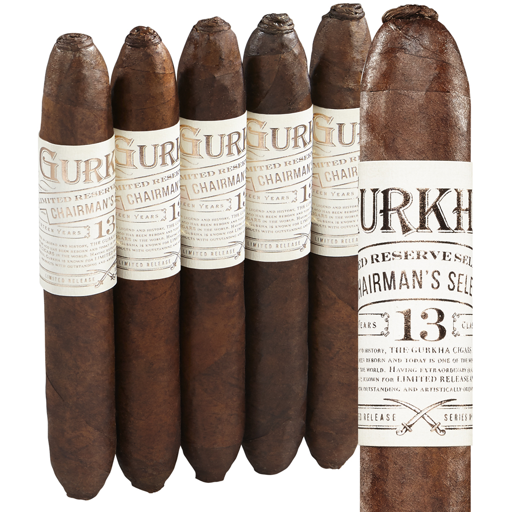 Gurkha Chairman's Select | Grand Robusto (Perfecto) | Pack of 5