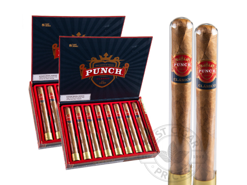Punch Cafe Royal Tubes Natural - 16 Cigars