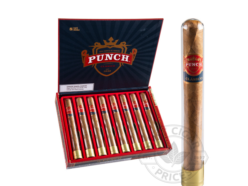 Punch Cafe Royal Tubes Natural - 8 Cigars