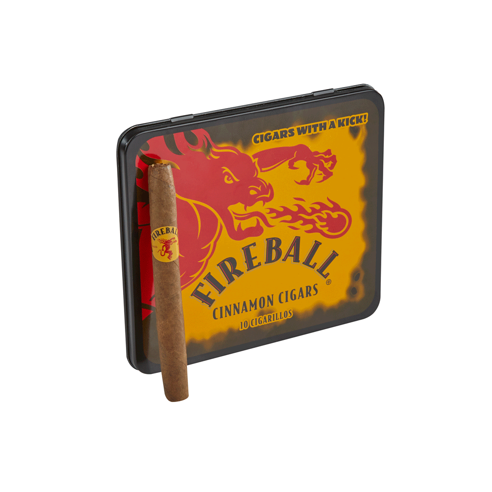 FIREBALL® Cinnamon Cigars | Cigarillos | Pack of 10