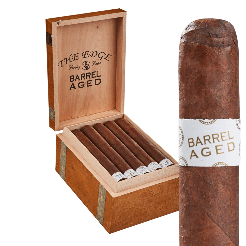 Rocky Patel The Edge Barrel-Aged | Battalion | Box of 20
            
                
                    
                         + 10 Cigars