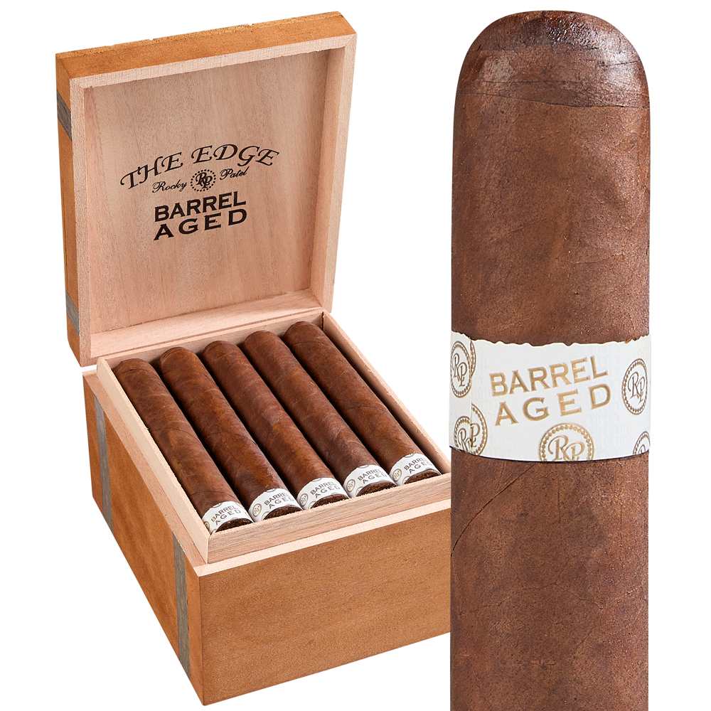 Rocky Patel The Edge Barrel-Aged | Howitzer | Box of 20
            
                
                    
                         + 10 Cigars