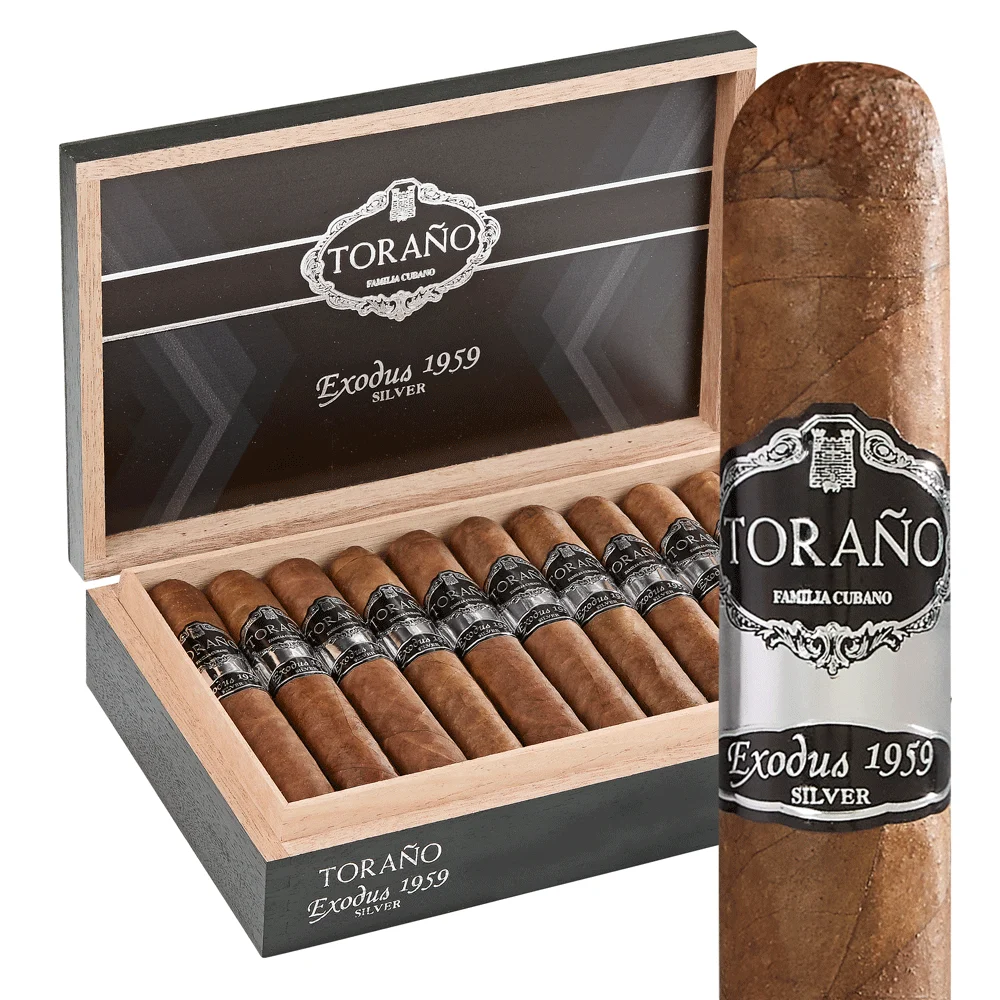 Torano Exodus Silver | Torpedo | Box of 20