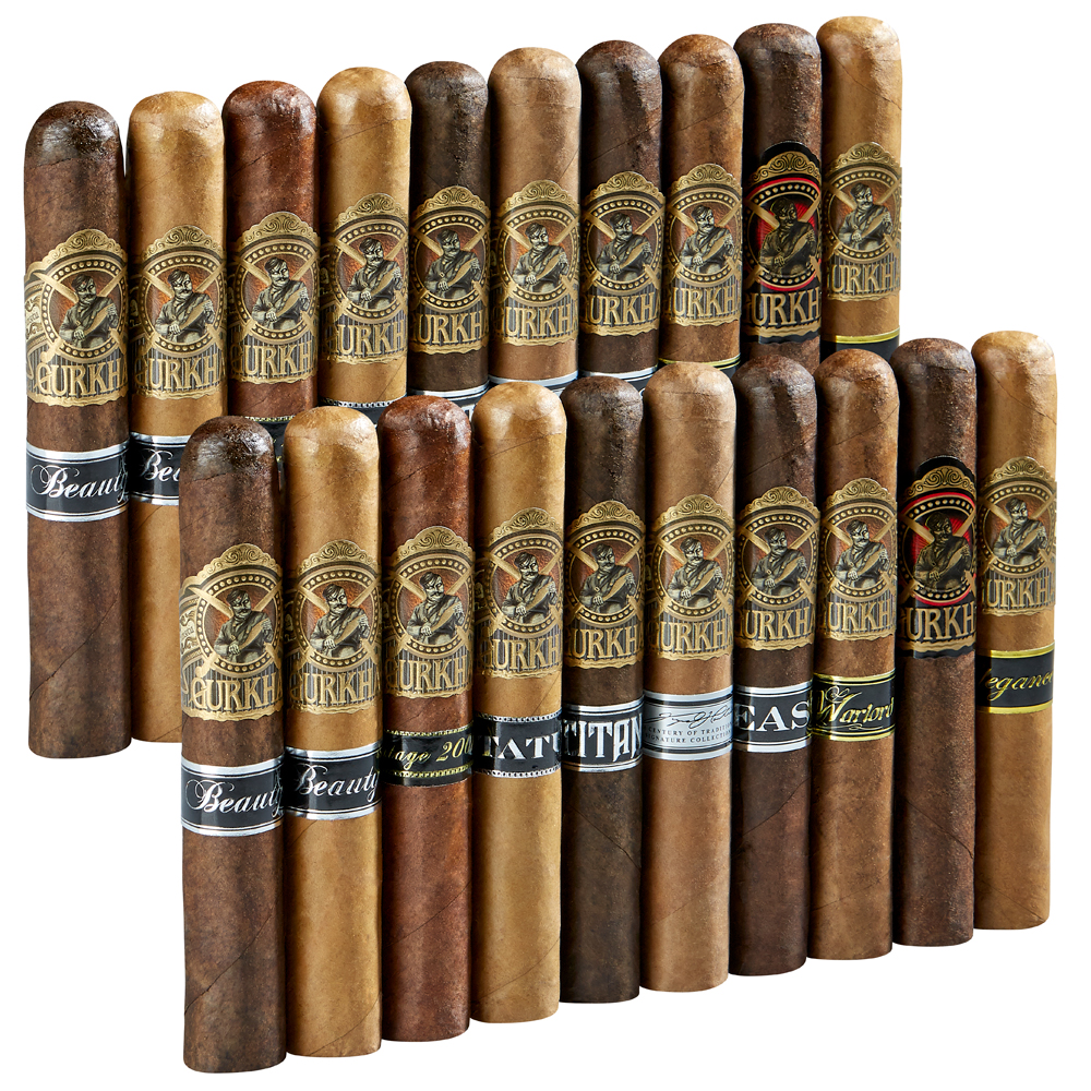 Gurkha Gold XO Mega-Sampler | Gurkha Gold XO Mega-Sampler | 20 Cigars