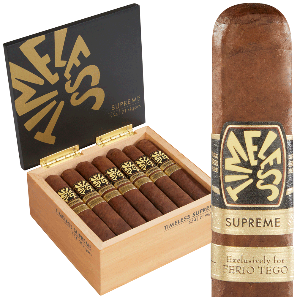Ferio Tego Timeless Supreme Cigars | 554 | Box of 21