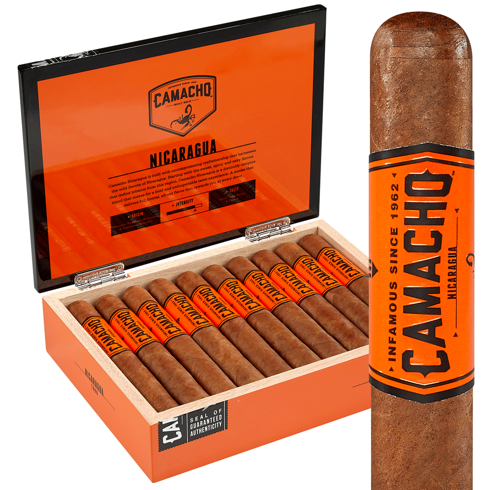 Camacho Nicaragua | Toro | Box of 20