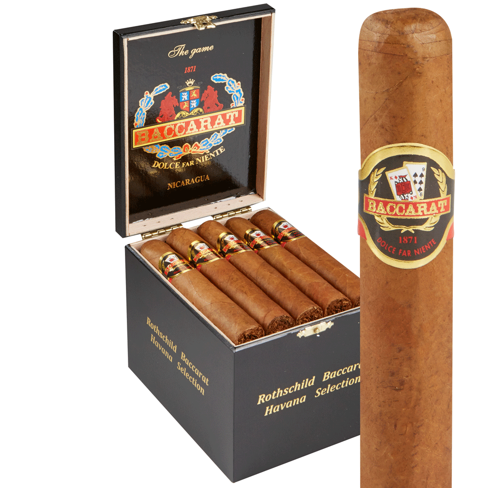 Baccarat Nicaragua | Rothschild | Box of 25
            
                
                    
                         + 5 Cigars