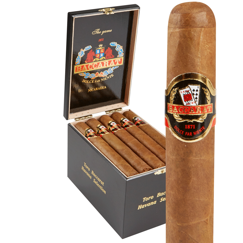 Baccarat Nicaragua | Toro | Box of 25
            
                
                    
                         + 5 Cigars
